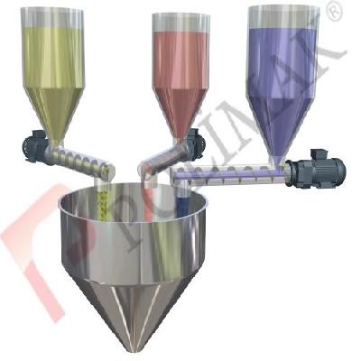 Cfpm Batch Mixture With Screw Feeder