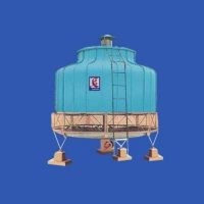 Round Bottle Shape FRP Cooling Tower