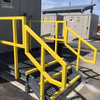 Fiberglass Reinforced Pultruded (FRP) Staircase