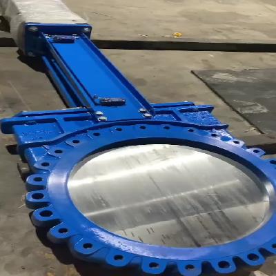Pneumatically Operated Slide Gate Valve