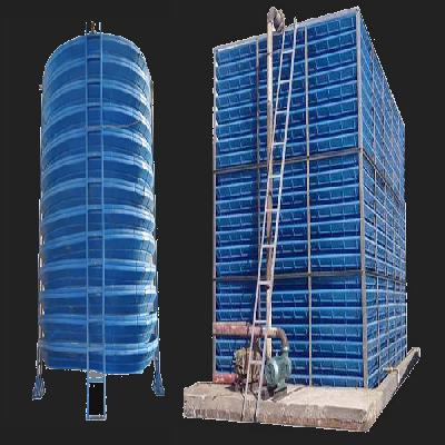 FRP Natural Draft Cooling Towers
