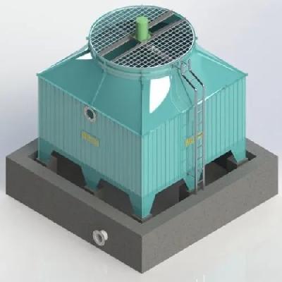 Frp Square Shaped Cooling Tower pu