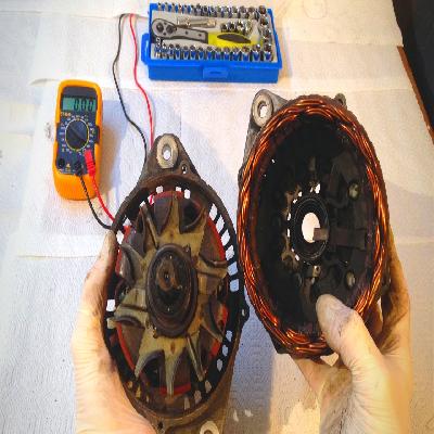 Repairing Alternator Starter 12V 24V