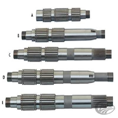 Speedometer Counter Shafts