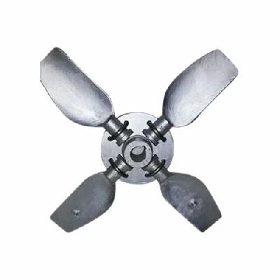 Silver Cooling Tower Fan Blades