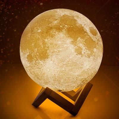 3d Led Moon Lamp