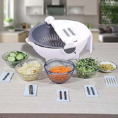 9 in 1 Wet Basket Vegetable Cutter
