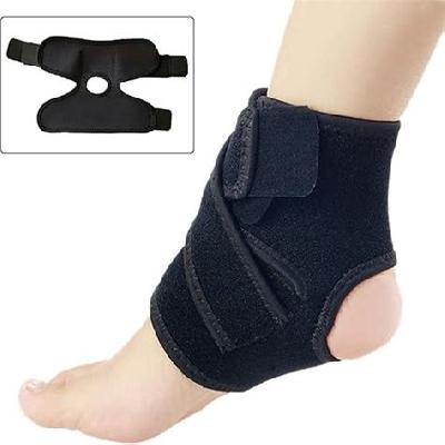 Breathable Neoprene Ankle Support Brace With Adjustable Straps