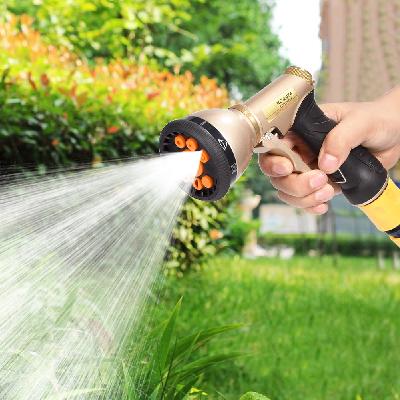 High Pressure Garden Hose Nozzle Water Spray Gun