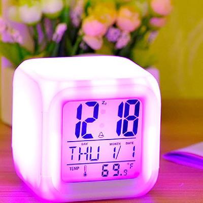 LED Color Changing Alarm Clock