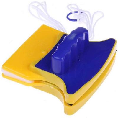 Magnetic Window Cleaner Double Side Glazed Square Two Sided Glass Cleaner Wiper