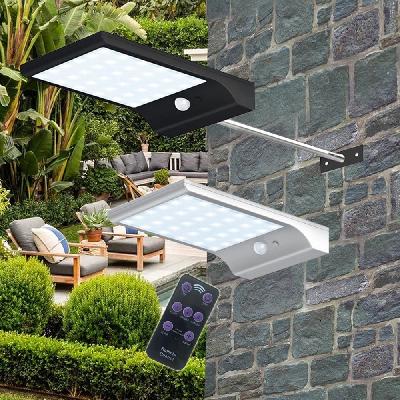 Solar Wall Light With Motion Sensors