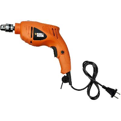 Black Decker Hd400in 500-Watt 10mm Hammer Drill (Hd400-In)