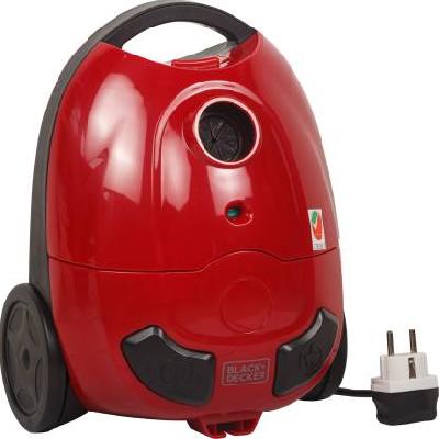 Black Decker VM1200-B5 1000-Watt,100 Air Watts High Suction, 1-Litre Bagged Vacuum Cleaner (Red)