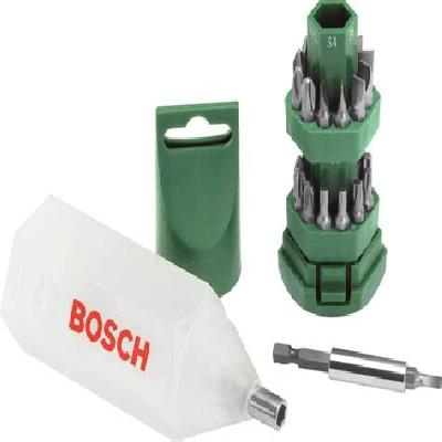 Bosch 25 Pieces Big Bit Combination Screwdriver Set  (Pack of 25)