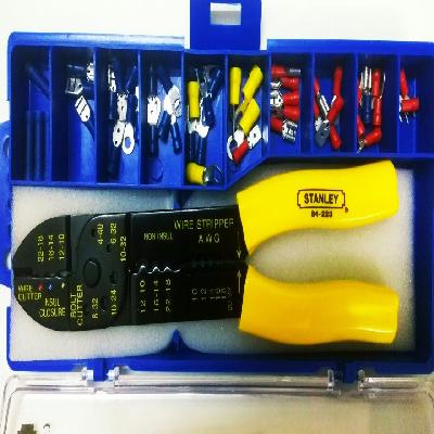 Stanley 84-253-22 Crimping Plier Set Manual Crimper