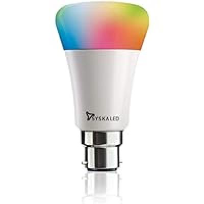 Syska 9-Watt Smart LED Bulb Compatible with Amazon Alexa (B-22 Pin type socket)