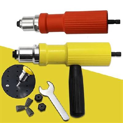 Rivet gun adapter