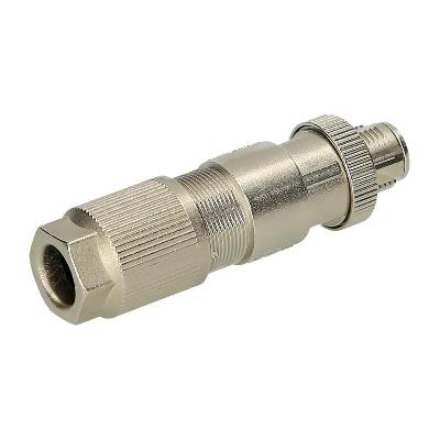 M12 Spring-cage Connector With Speedcon Quick Lock