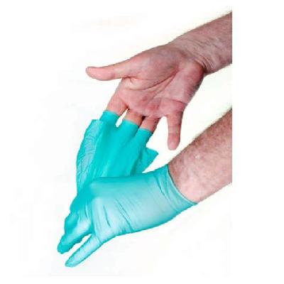 Blue Rubber Hand Gloves