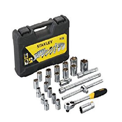 Stanley 46 Pcs Square Drive Metric Socket Set