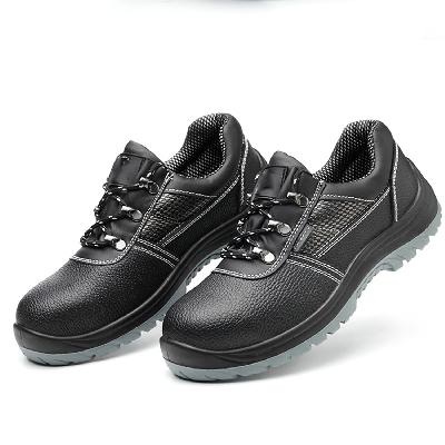 Leather Low Ankle Safety Shoes