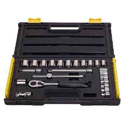 Stanley 1-89-035 24PC  SQ.DR. 6PT Socket Set