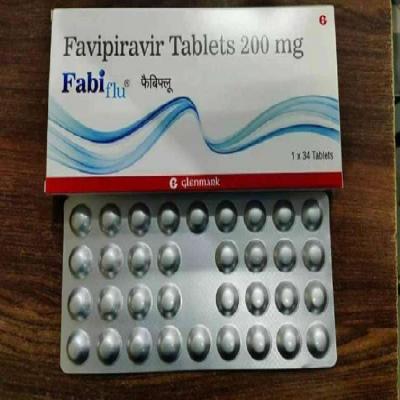 Fabiflu Favipiravir 200 mg tablets