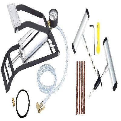 Heavy Steel Body Foot Pump