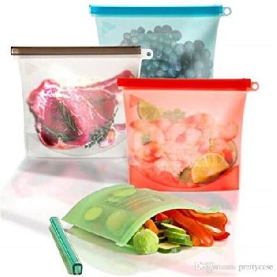 Silicone Food Storage Fridge Bag