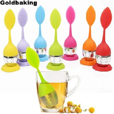 Silicone Handle Tea Infuser Strainer