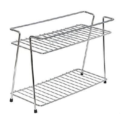 2 Shelves Corner Multipurpose Storage Rack