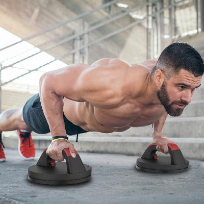 Rotating Push Up Bar - Non Slip