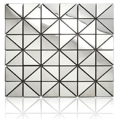 Triangle Stainless Steel Wall Decor