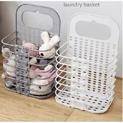 Wall Mounted Bathroom Hanging Mesh Laundry Basket