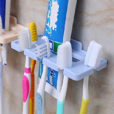 Wall Mounted Plastic Toothbrush Holder