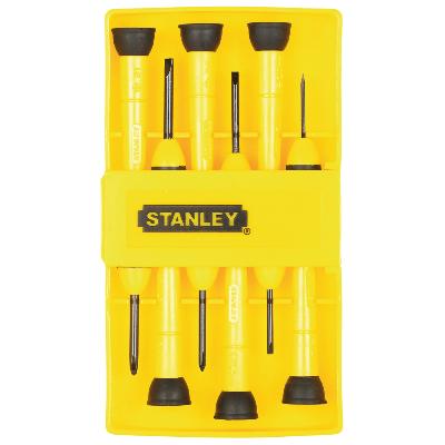 Stanley 6 PC Precision Screwdriver Set