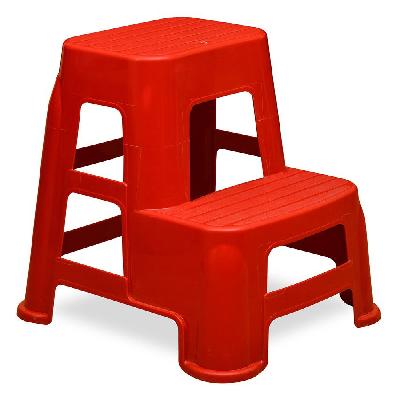 Nilkamal Stool Stl21 Bright Red- Set Of 2 Stool