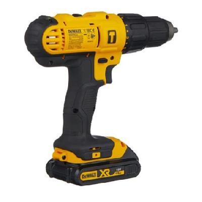 Dewalt DCD776S2A 18V, 1.5Ah, 13mm Hammer Drill Driver (with 100 PCs Accessory Kit)