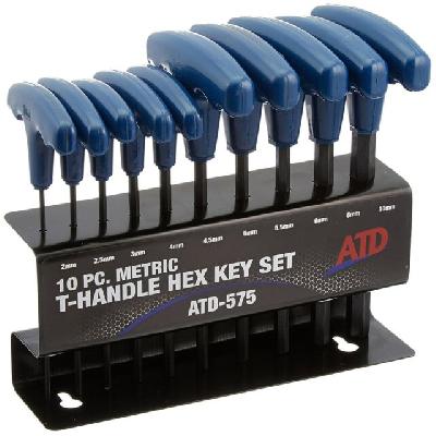 Allen Key Set Along Handle