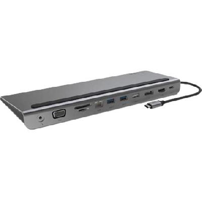 Belkin USB C Hub, 11-in-1 MultiPort Adapter Dock