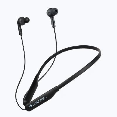 Zebronics Zeb Yoga 101 (Black) Wireless Neckband Earphone