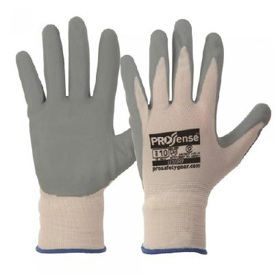 Grey Nitrile Gloves