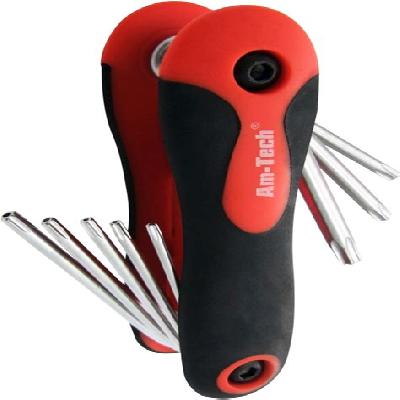 Folding Torx Tamperproof Key Set (8 Pcs)