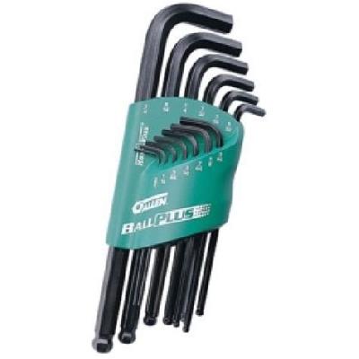 Hex Key Set, Ball Shaped End 1.5mm-10mm(9 Pcs)