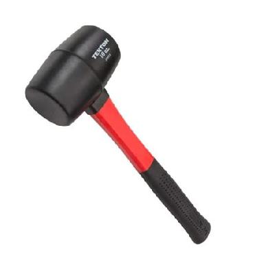 Rubber Mallet with Fibreglass, TPR Handle