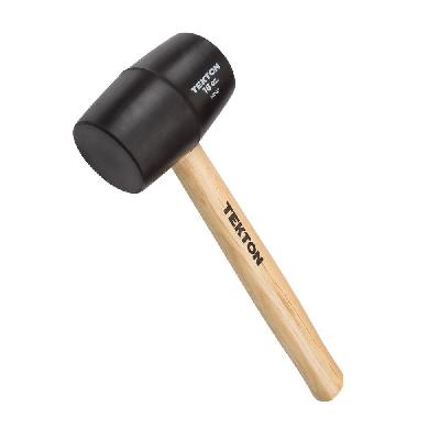 Rubber Mallet with Wooden Handle