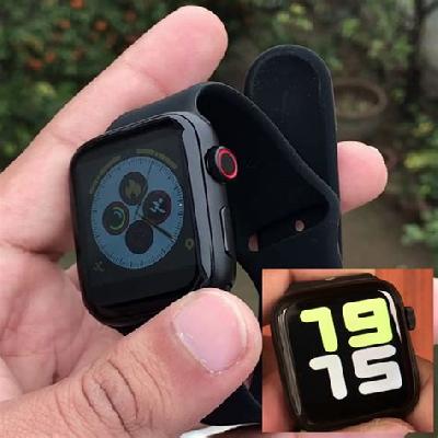 Apple Black T55 Bluetooth Smart Watch