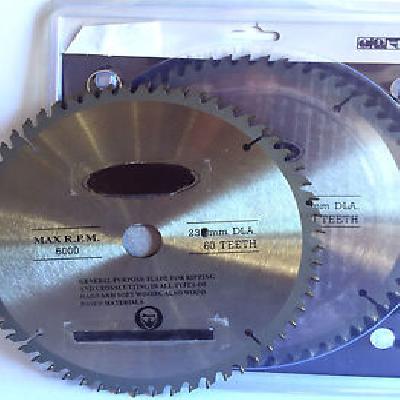 Yuri 4 Inch 180mm X 60T X 25.4mm Premium TCT Saw Blade
