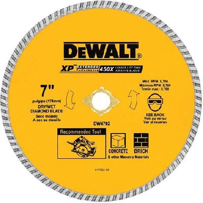 Dewalt Concrete Cutting Blade
